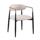Neasden Side Chair (2/Ctn) Model Fm37003Nt-Ac-2Pk By Furniture Of America